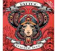 Tattoo Coloring Book Volume 4 Traditional: Complete with mantras for people who color outside the lines