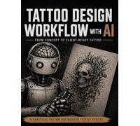 Tattoo Design Workflow with AI: A Professional System for Creating Tattoo Designs - From Concept and Prompt to Stencil and Body Visualization