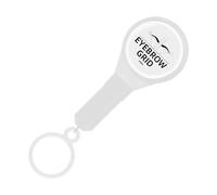 Tattoo Eyebrow Positioning Tool, Compact Eyebrow Mapper, Precision Brow Lines Marker with Strings & Ink, Lightweight & Easy to Use, for Professional Makeup Artists