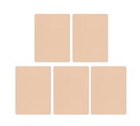 Tattoo Practice Skin, Fake Silicone Sheets, Double Sided Thickened Part, 5 pezzi, ideale per tatuaggi e rinforzi blading Beginners, allenamento e skill Development
