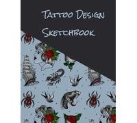 Tattoo Sketchbook: Sky Blue Edition