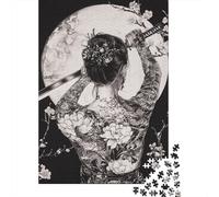 Tattooed Samurai Woman Puzzle Giochi 1000 Pezzi Regalo Per Amore E Amico Arte Interesting Puzzle Adulti Idea Regalo Per 70x50cm/1000pcs