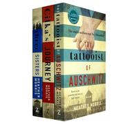 Tattooist of Auschwitz Collection 3 Books Set By Heather Morris (The Tattooist of Auschwitz, Cilka's Journey & Three Sisters)