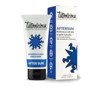 Tattoolicious AFTER SUN 100 ml - Crema Doposole per Tatuaggi | Lenitiva e Re-Idratante | Con Ingredienti Naturali e Principi Attivi Bio, Vegan, Cruelty Free, Derma Tested | Made in Italy
