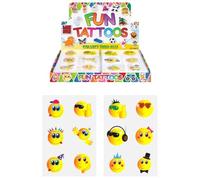 TATTOOS MINI 4CM SMILE 6 PZ/CARTA 2 ASTD