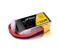 Tattu 3S Lipo Batteria 11.1V 1300mAh 75C Custodia morbida RC Batteria con connettore XT60 per UAV Drone FPV Race RC Quadcopter
