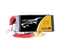 TATTU Batteria Lipo 2S 450mAh 2S 75C 7,4V con Spina XT30 per Piccole Lame FPV Torrent 110 Baby Hawk Micro 2 E-Flite 180 CFX