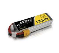 Tattu Batteria Lipo 4S 2300mAh 45C 14,8V Custodia morbida Batterie con connettore XT60 Spina per FPV Racing Quadcopter Racing