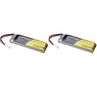 Tattu Batteria per modellismo (LiPo) 3,7 V 600 mAh Numero celle: 1 30 C Softcase Sistema Molex (Confezione da 2)