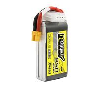 TATTU Lipo Batteria 650mAh 11.1V 3S 95C Batteria Lipo per FPV multirotore dalle dimensioni 100 a 180
