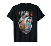 Tatuaggi Anatomici Cuore Drago Tatuaggi Arte Permanente Maglietta