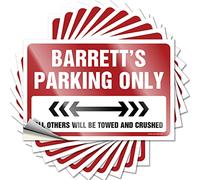 Tatuaggi coprono il parcheggio di Tiny Barrett solo per studenti, decorazione divertente per ufficio facile da rimuovere (6 x 9 cm)