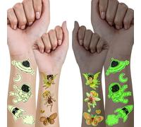 Tatuaggi Per Bambini Dello Spazio Esterno, Adesivi Per Tatuaggi Per Bambini 20pcs, Tatuaggi Temporanei Regali di Pasqua, Bomboniere di Pasqua Per Bambini, Regali Per Feste di Compleanno Per Bambini