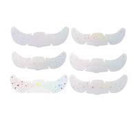 Tatuaggi riutilizzabili, delicati sulla pelle, in carta con effetto metallizzato, perfetti per pelli sensibili e occasioni festive