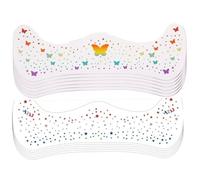 Tatuaggi temporanei a forma di farfalla europea e americana con lentiggini finte, per appuntamenti quotidiani e festival musicali (12/set)