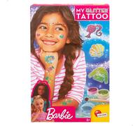 Tatuaggi Temporanei Barbie My Glitter Tattoo Porporina 20 Pezzi