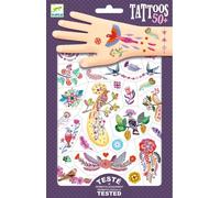 Tatuaggi Uccelli Brillanti Djeco