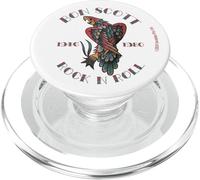 Tatuaggio Bon Scott Rock N Roll 1946-1980 PopSockets PopGrip per MagSafe