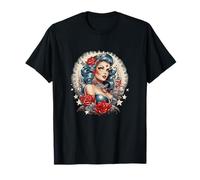 Tatuaggio di Pin Up Girl | American Traditional Tattoo Maglietta