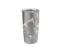 Tatuaggio Doberman Japan Irezumi Bicchiere termico in acciaio inox doppia parete