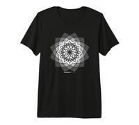 Tatuaggio Geometria Sacra Mandala Dotwork Maglietta Premium
