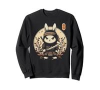 Tatuaggio Giapponese Samurai Ninja Coniglio Arte Giapponese Kawaii Felpa