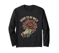 Tatuaggio Gotico di Rose Maglia a Manica
