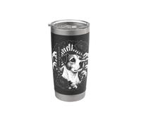 Tatuaggio Jack Russell Terrier Giappone Irezumi Bicchiere termico in acciaio inox doppia parete