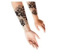 Tatuaggio rose 14x30 cm per braccia