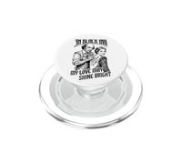 Tatuaggio Shakespeare In Inchiostro Nero Divertente Vintage Inked Maiden PopSockets PopGrip per MagSafe