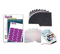 Tatuaggio Stencil Kit -inc Spirit Marca Carbonio Carta, Lucido Penna Apprentice