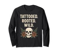 Tatuaggio Tatuaggio Estetico Tatuaggio Pianta Amante Pianta Tatuaggio Flash Art Maglia a Manica