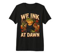 Tatuaggio Wenk At Dawn Vintage Frog Punk Maglietta Premium