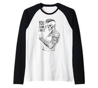 Tatuatore Job You Think It I Ink It Zombie Maglia con Maniche Raglan