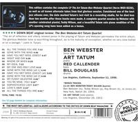 Webster Ben, Tatum Art Ben Webster-Art Tatum Quartet (CD) Album