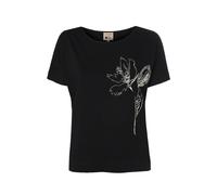 TATUUM Maglietta 'Lali 2' nero / bianco naturale Donna - Abbigliamento - Taglie comode - Maglie e top - Maglie e T-shirt TATUUM S