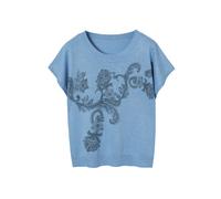 TATUUM Pullover 'Sufi 1' blu cielo / nero Donna - Abbigliamento - Taglie comode - Pullover e cardigan - Pullover TATUUM XXL