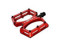 Tatze Pedali CONTACT CNC Small Flat 14 Pin Rosso
