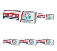 tau-marin Dentifricio, con Prebiotici e Para-Probiotici che Supportano l’Equilibrio del Microbiota della Bocca, Mantiene Fresca, Idratata e Protetta la Mucosa Orale, 75ml Gusto Menta (Confezione da 5)