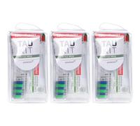 Tau-Marin Kit Spazzolino Medio e Dentifricio Gel Rinfrescate alle Erbe