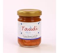 Taudì Conserve Tonno Rosso In Olio Extra Vergine Di Oliva - Artigianale Siciliano In Vetro, Omega 3, Pesca Sostenibile, Senza Conservanti, Gusto Intenso E Naturale 190g