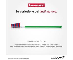 Taumarin Spazzolino Scalare 33 Duro Con Antibatterico 1 Pezzo