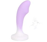 TAUOE Massaggiatore Digitali in Silicone, 8 Centimetri, Colore Rosa/Azzurro/Viola, Base Antiscivolo, Giocattolo per Gioco da Camera per Coppie (Viola)