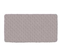 Taupe - Lenzuolo da viaggio impermeabile per lettino per bambini, materasso per piccoli spazi, 127 x 63 cm (lenzuolo, letto non incluso)