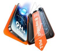 TAURI 2 Pezzi Pellicola Vetro per iPhone 14 Pro | Installazione Rapida, Rimozione Automatica Della Polvere, Vetro Temperato 9H, Antigraffio,Senza Bolle