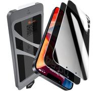 TAURI 2 Pezzi Privacy Pellicola Vetro Temperato per iPhone 13 Pro, Rimozione Automatica Della Polvere, Durezza 9H Protettiva Anti-Spy, Senza Bolle