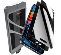 TAURI 2 Pezzi Privacy Pellicola Vetro Temperato per iPhone 16 Pro, Rimozione Automatica Della Polvere, Durezza 9H Protettiva Anti-Spy, Senza Bolle