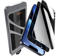 TAURI 2 Pezzi Privacy Pellicola Vetro Temperato per iPhone 17e/iPhone 16e, Rimozione Automatica Della Polvere, Durezza 9H Protettiva Anti-Spy, Senza Bolle