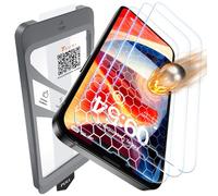 TAURI 3 Pezzi Pellicola Vetro Temperato per iPhone 13 Pro 6,1 Pollici, Rimozione Automatica Della Polvere, Durezza 9H Protettiva, Senza Bolle