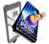 TAURI 3 Pezzi Pellicola Vetro Temperato per iPhone 14 6,1 Pollici, Rimozione Automatica Della Polvere, Durezza 9H Protettiva, Senza Bolle